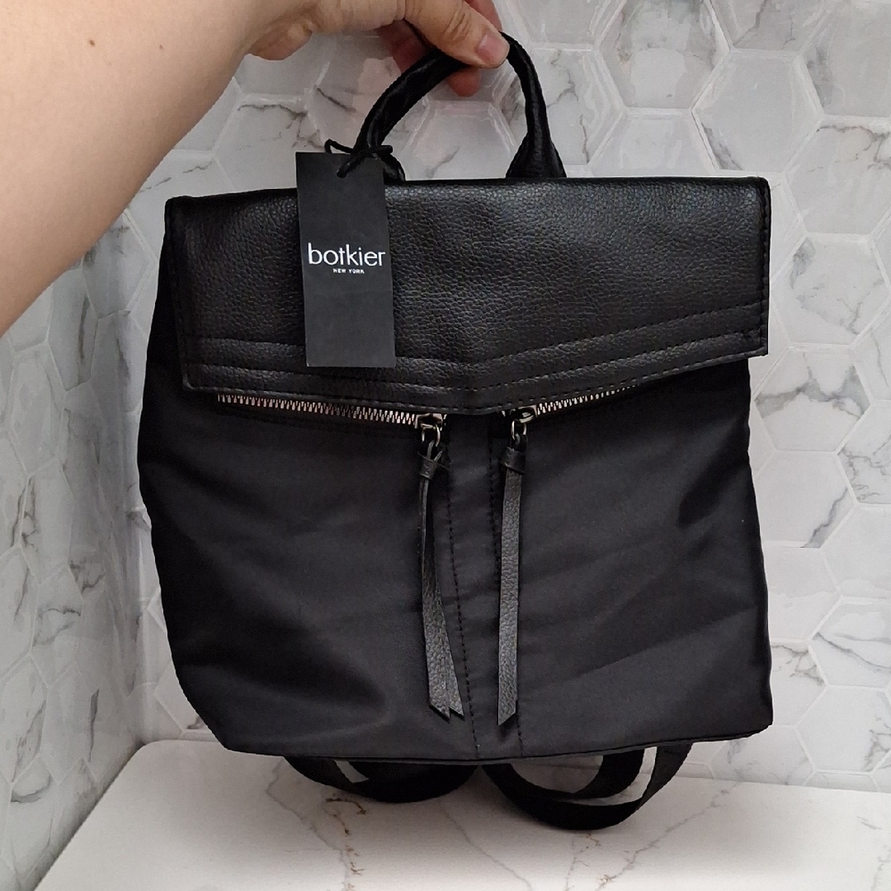 Botkier Sleek Black Men's Backpack